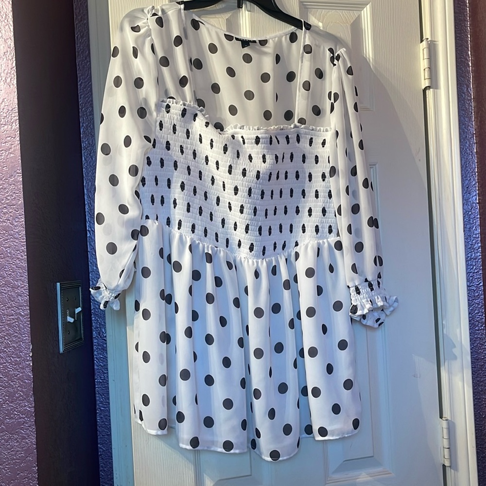 Torrid Polka Dot Shirt